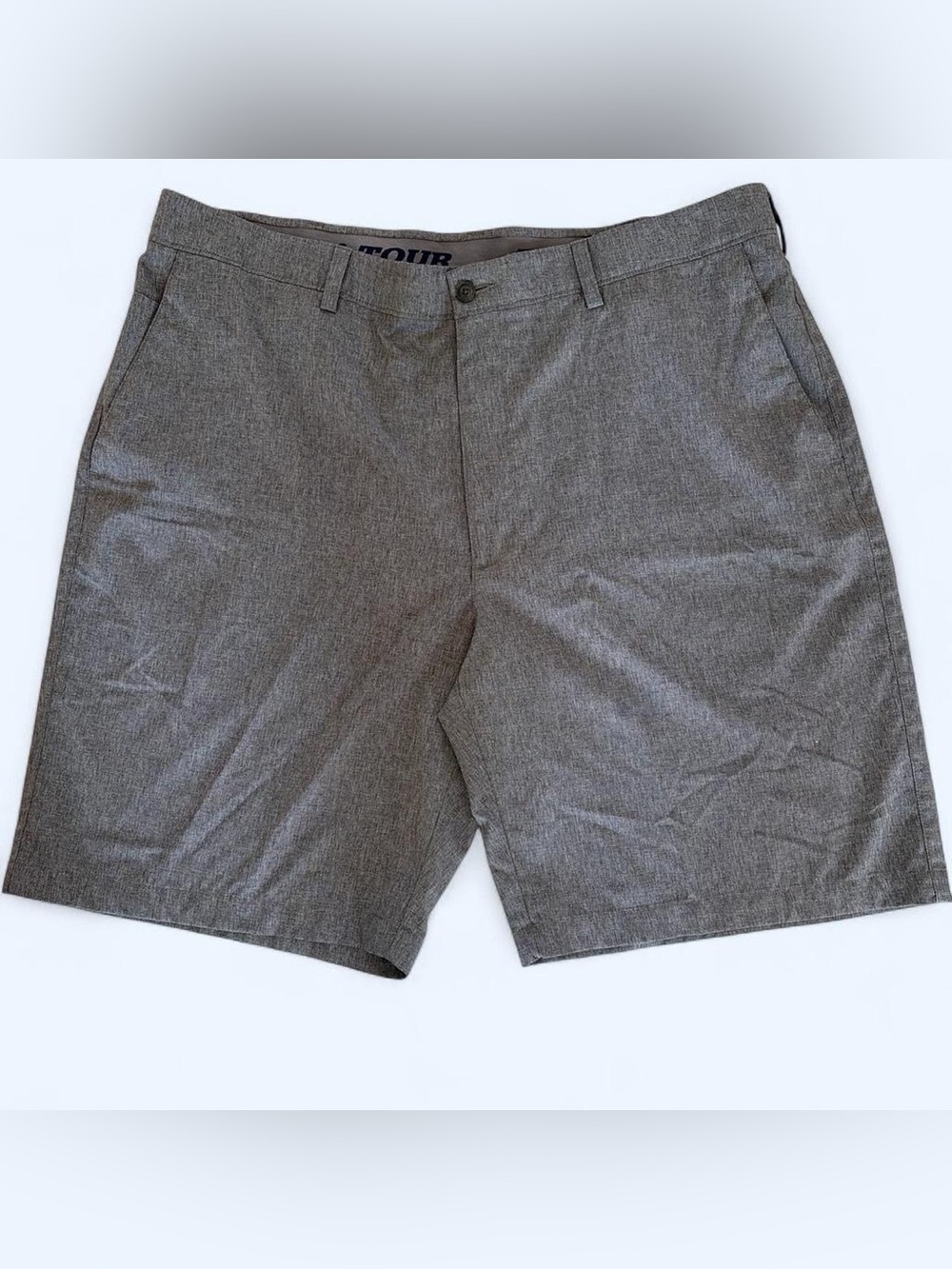 Men's PGA Tour Gray Golf Shorts